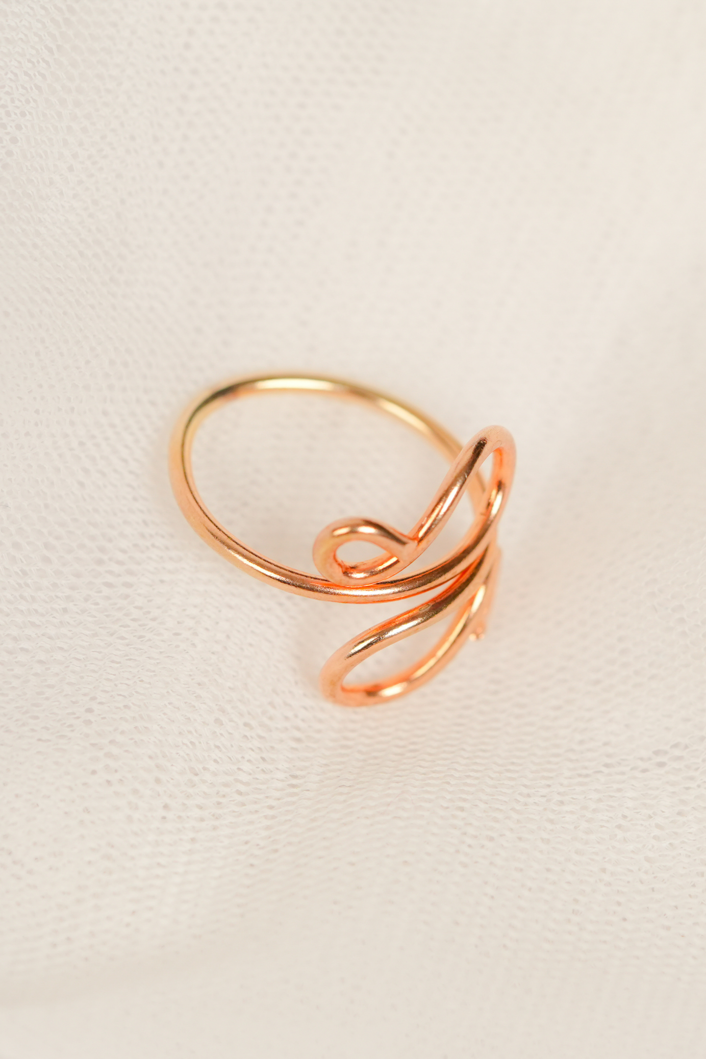 Infinity Adjustable Rose Gold Ring