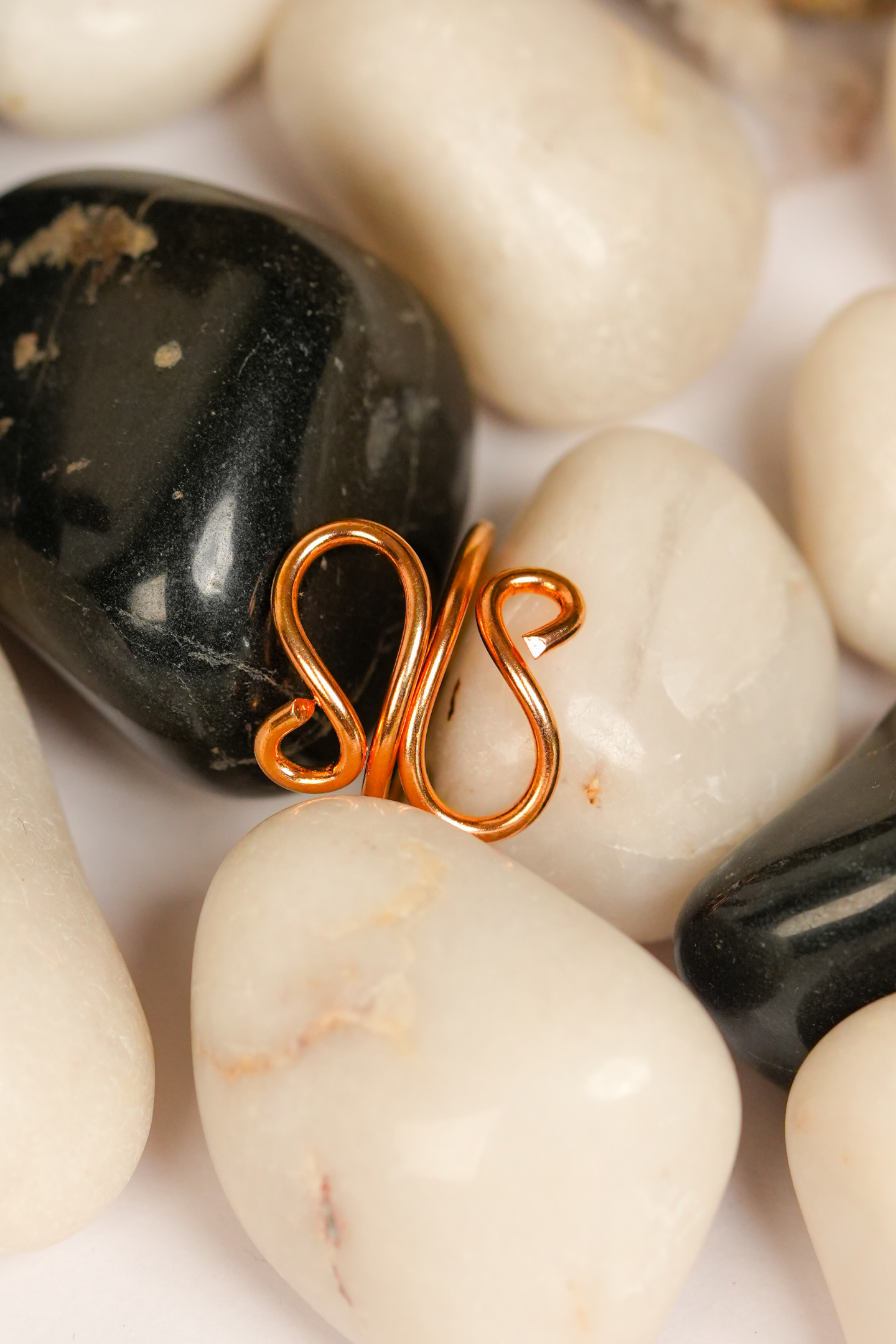 Infinity Adjustable Rose Gold Ring