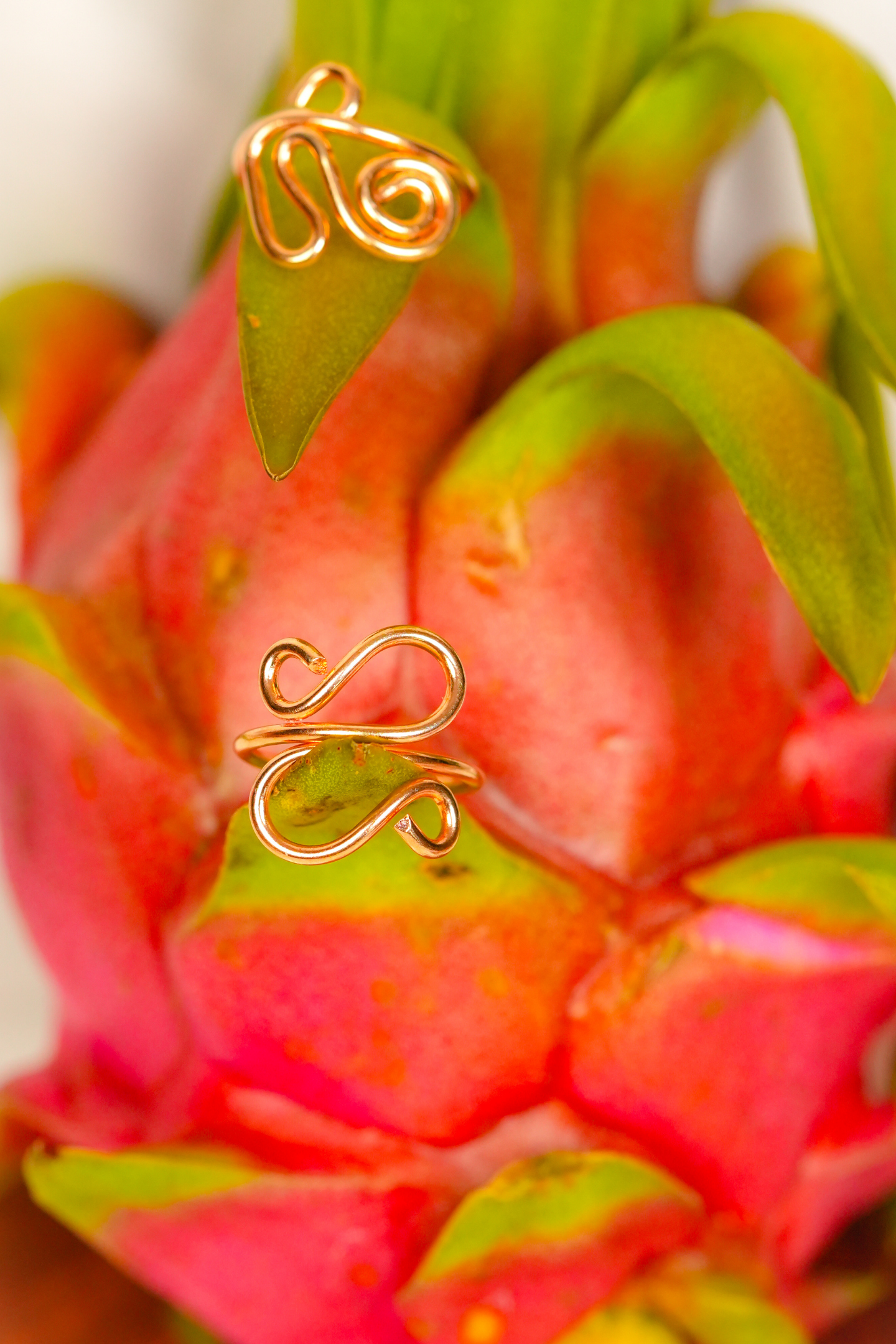 Infinity Adjustable Rose Gold Ring