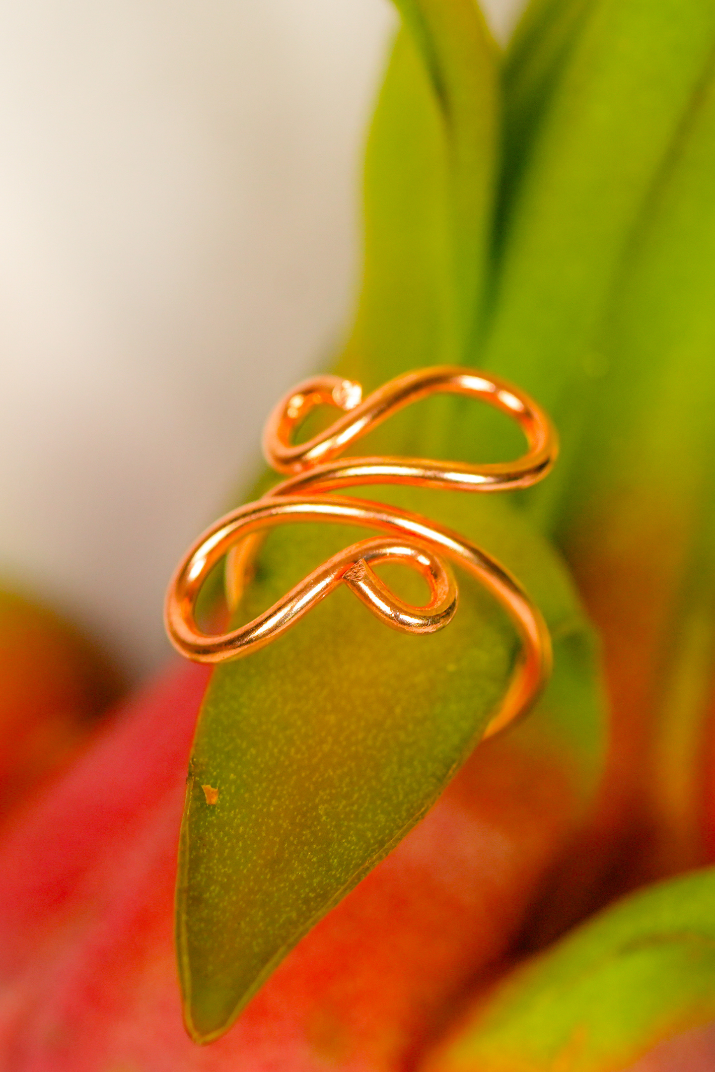 Infinity Adjustable Rose Gold Ring