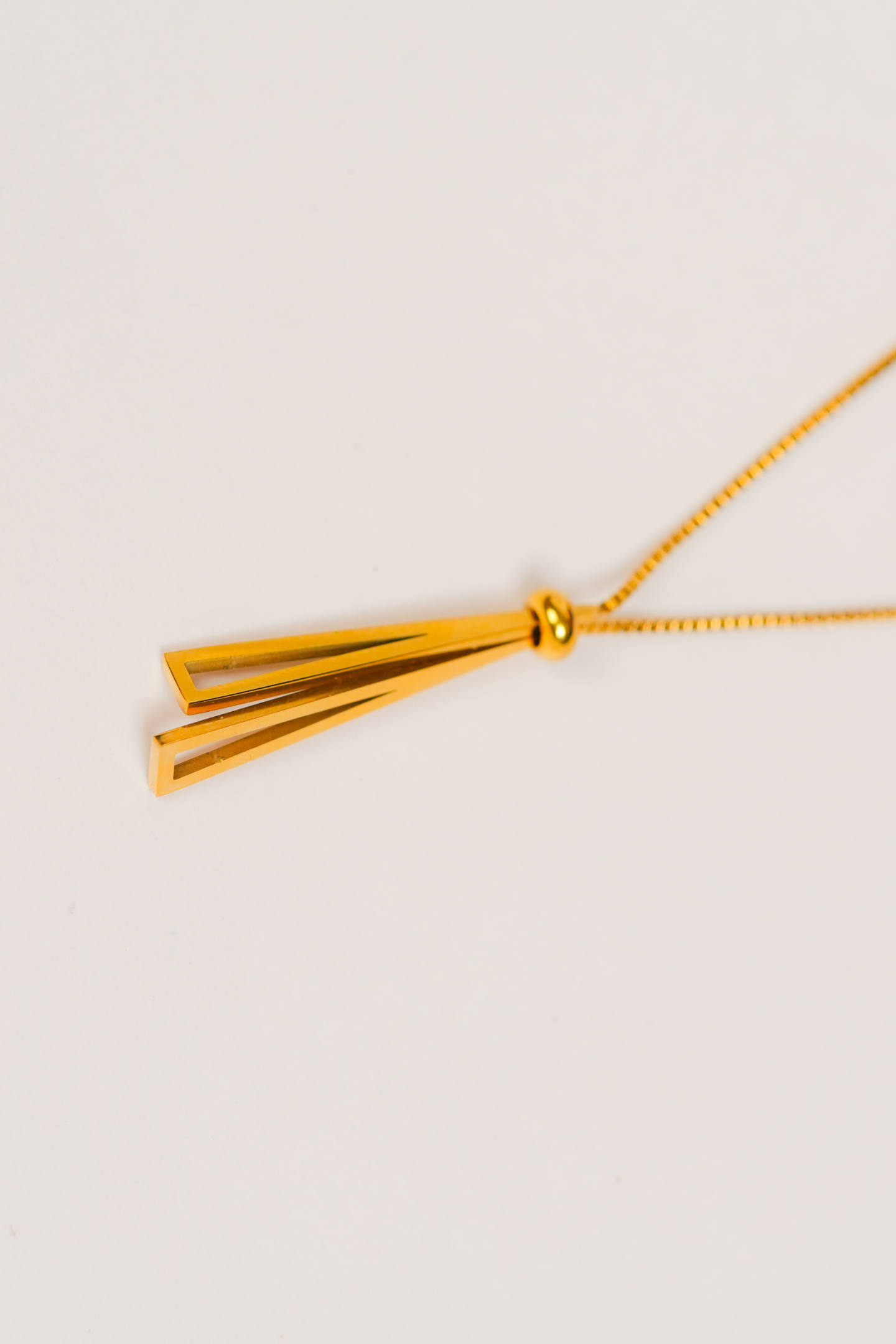 Gold-Plated Stylish Long Chain