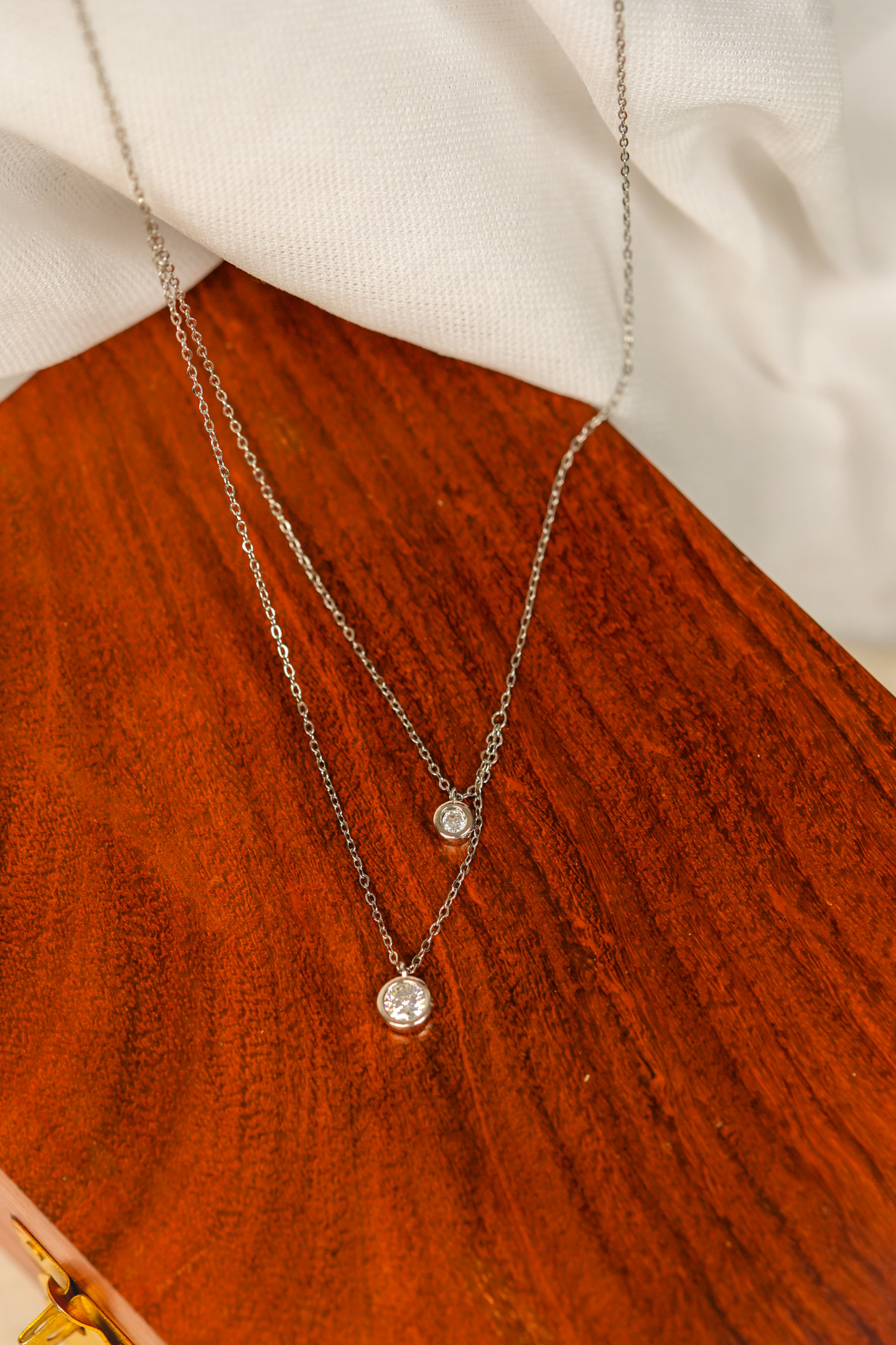 Elegant Silver-Plated Minimalist Pendant