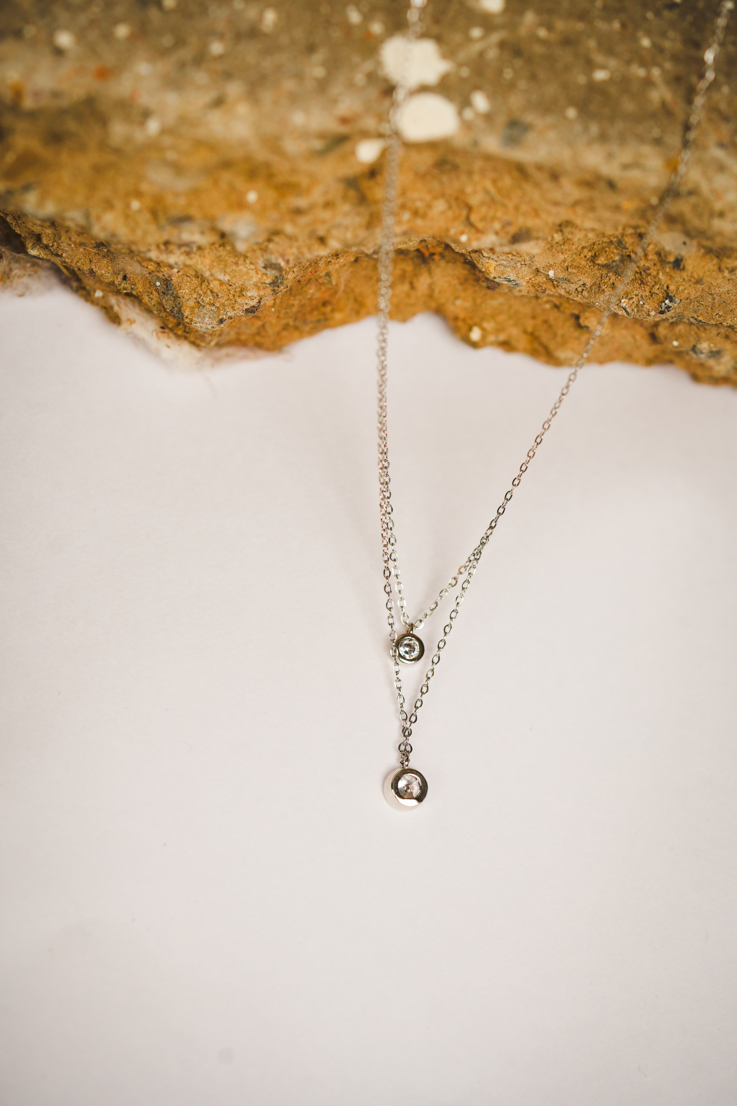 Elegant Silver-Plated Minimalist Pendant
