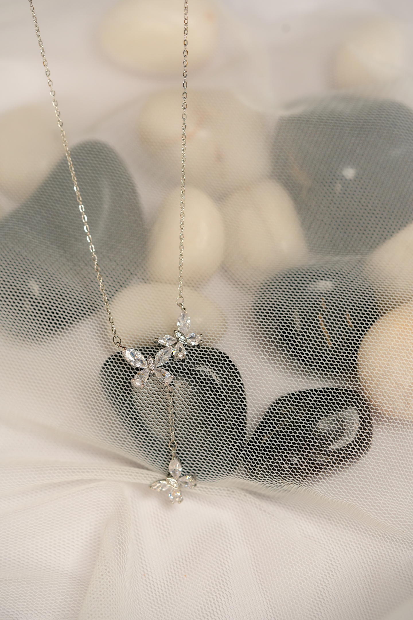 Silver Plated Butterfly Pendant