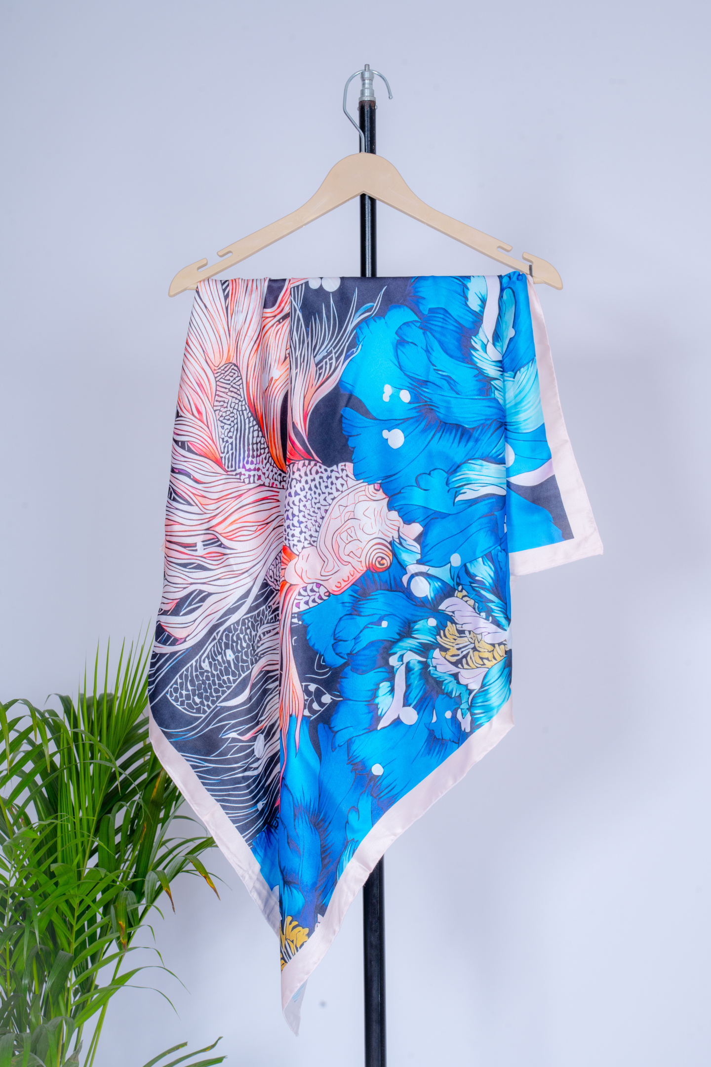 Ocean Dream Satin Scarf