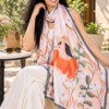 Floral Fashionista Satin Scarf 100x100