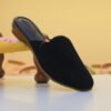 Slip-On Mules - Black
