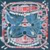 Celestial Gems Scarf 100x100