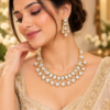 Aaina Polki Necklace Set