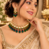 Noor-e-Emerald Choker Set