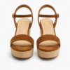 Terra Tan Espadrille Wedges